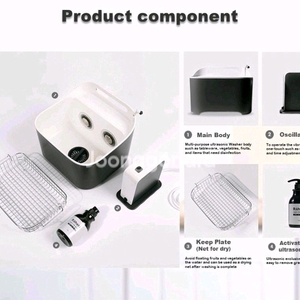 주방 가정용 야채.과일전용 초음파 세척기