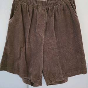 포커스 반바지 브라운 코듀로이 팬츠 (Free사이즈)