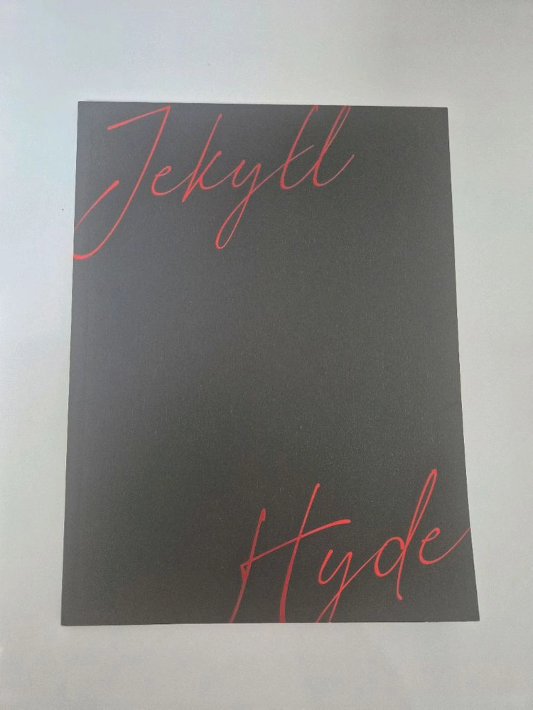 지킬앤하이드 프로그램북(2018년) 이미지