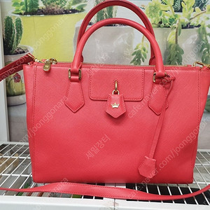 제이에스티나 사피아노 소가죽 토트백 숄더백 레드 여성가방 GB73 이미지