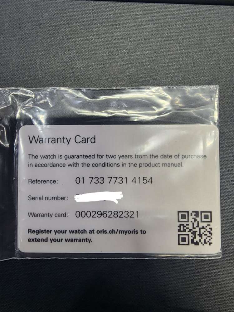 오리스 애커스 36.5mm 미사용품 이미지