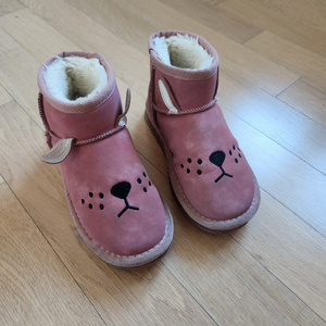 곰돌이 패턴 아동 겨울부츠 215