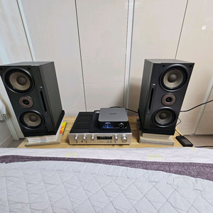 파이오니아 SA-7700 인티앰프 롯데 패시브 스피커 이미지