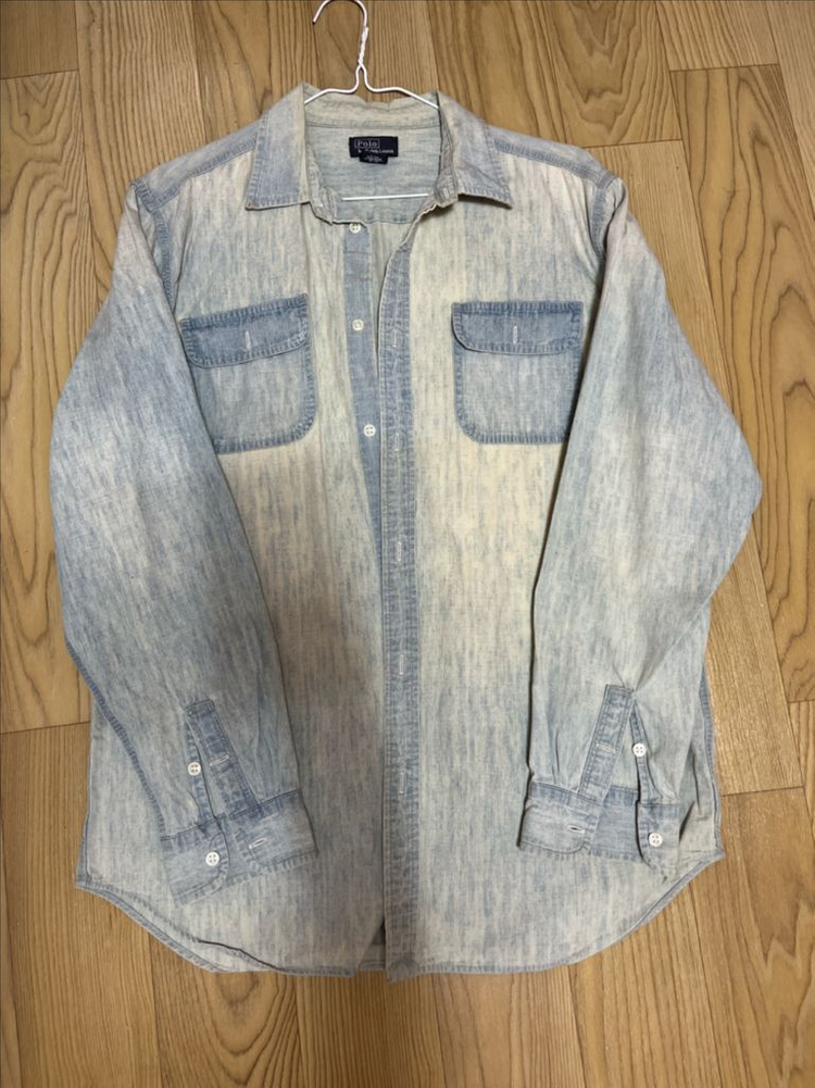 폴로 랄프로렌 키즈 샴브레이 셔츠 xl(100)--0