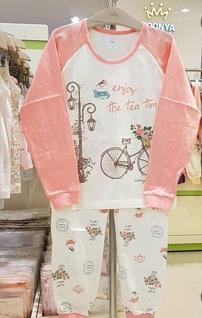 무냐무냐 여아편면내의 75호 9~10세용 새상품--2