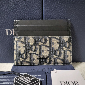 [새상품급/풀구성] 디올 오블리크 카드홀더 카드지갑