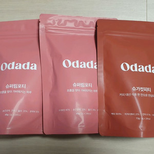 오다다 무카페인 tea 3봉 일괄