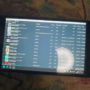 아야네오2umpc필아요 2테라 어트렉모드 닌텐도스위치 여러가지게임 깔려있어요 이미지