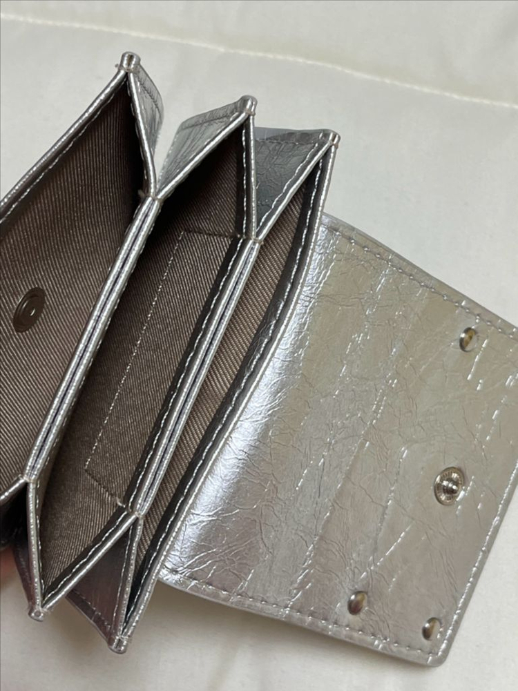 마땡킴 카드지갑 실버 이미지