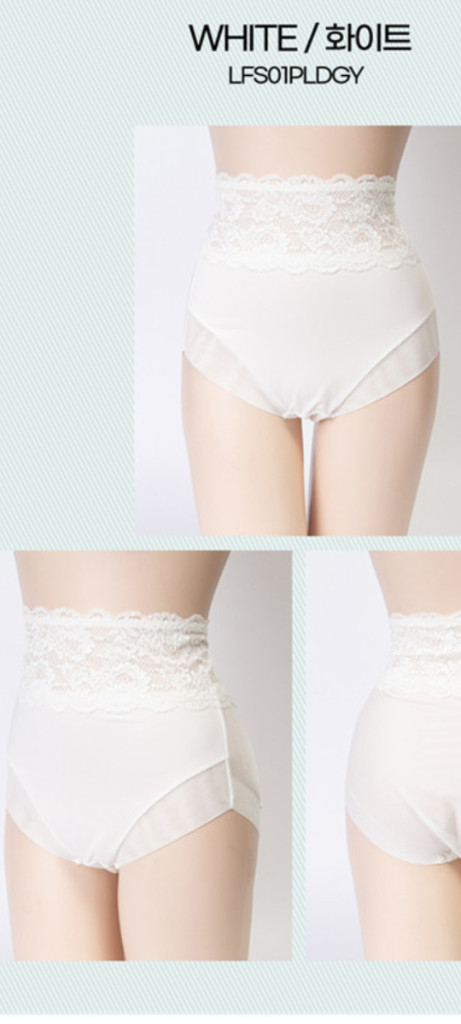 MARE MONTE 화이트 복부보정 팬티 110,115xxxl 이미지