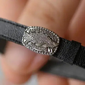 레트로 클래식 금속 버클 피규어 벨트 12인치용(핫토이 호환)