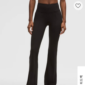 룰루레몬 그루브 포켓 글로벌핏 부츠컷레깅스