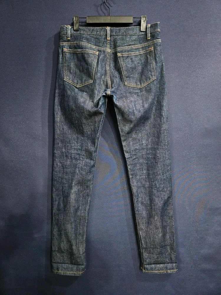 A.P.C 아페쎄 네이비 남성 슬림핏 허리 30 데님팬츠 이미지