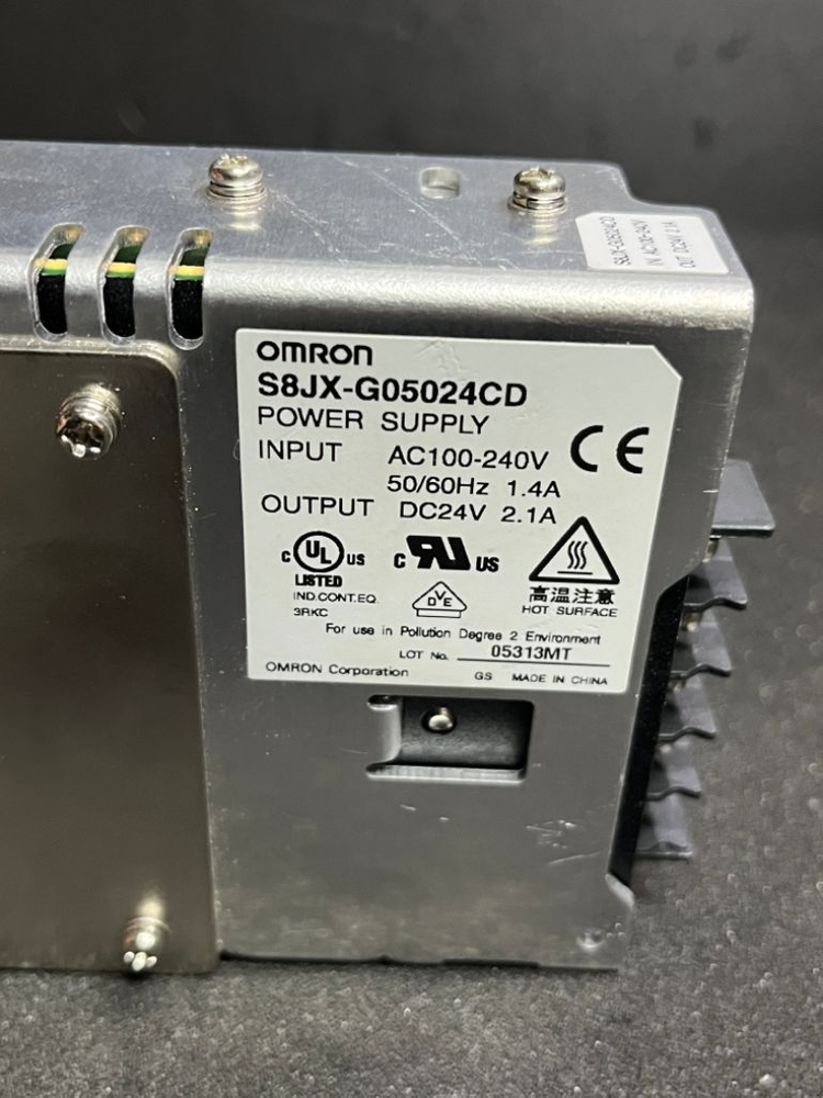 OMRON S8JX-G05024CD POWER SUPP--5