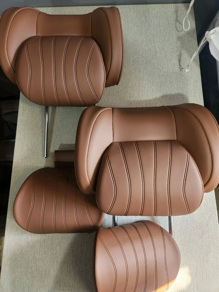 아임반 L6누빔 2세대 헤드레스트 목쿠션 2개 & 2열 목쿠션L라인 2개--6