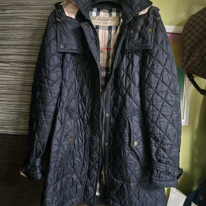 버버리 퀼팅 롱코트