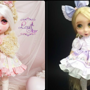 디즈니 베이비돌 럽스타님 의상 2벌 일괄 7만원