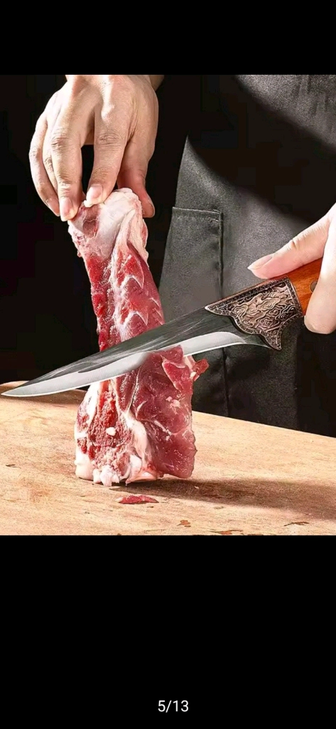 캠핑용 횟칼및 고기용 이미지