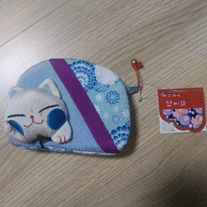 (새상품) 일본 고양이 동전지갑 3천원착불
