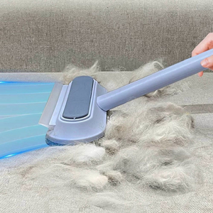 [새제품] 2in1 멀티 반려동물 털 제거 창문 방충망 청소 스퀴지 브러쉬