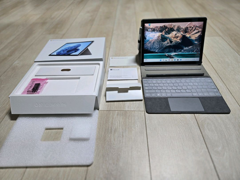 서피스 고3+ 타입커버& 정품 펜--5