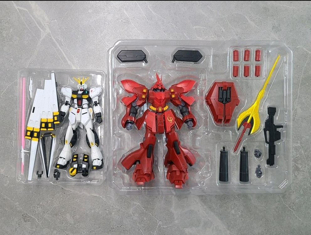 건담 유니버스 시리즈 뉴건담과 사자비 일괄 판매--1