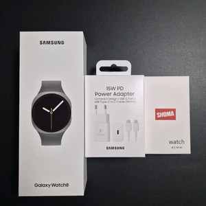 갤럭시 워치8 그라파이트 40mm 블루투스 미개봉