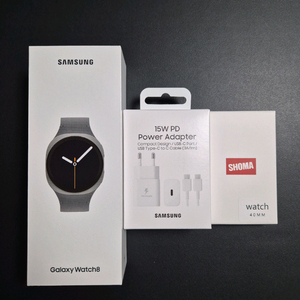 갤럭시 워치8 그라파이트 40mm 블루투스 미개봉