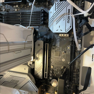 메인보드mag b760m mortar D5, pci express 무선랜카드, 딥쿨 쿨러 이미지