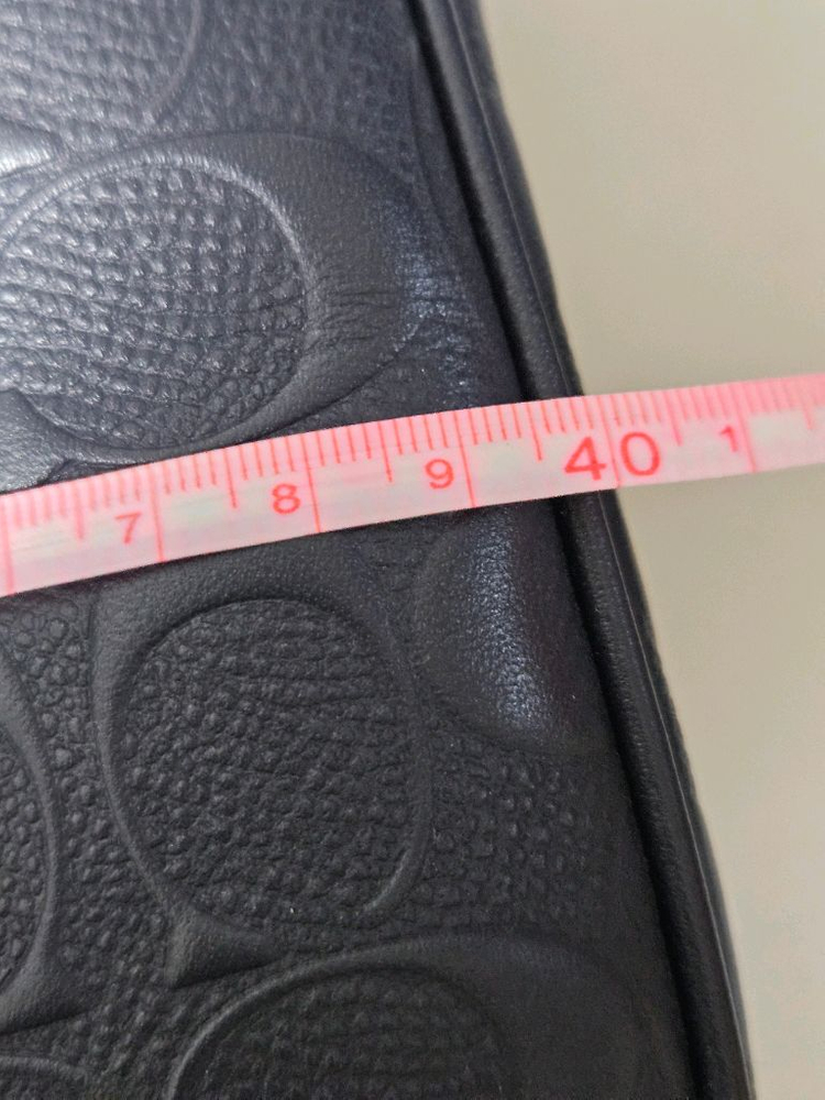 코치 서류가방 리얼가죽--8