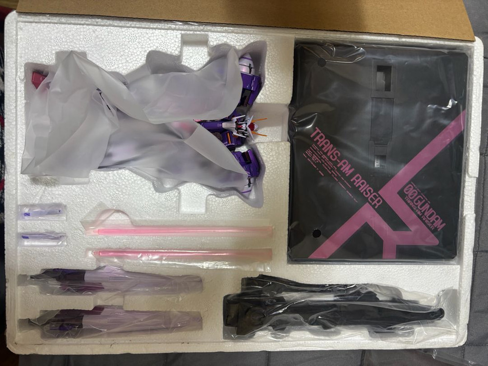 메탈빌드 더블오라이저 풀파티클 버전 개봉전시품 판매합니다.--5