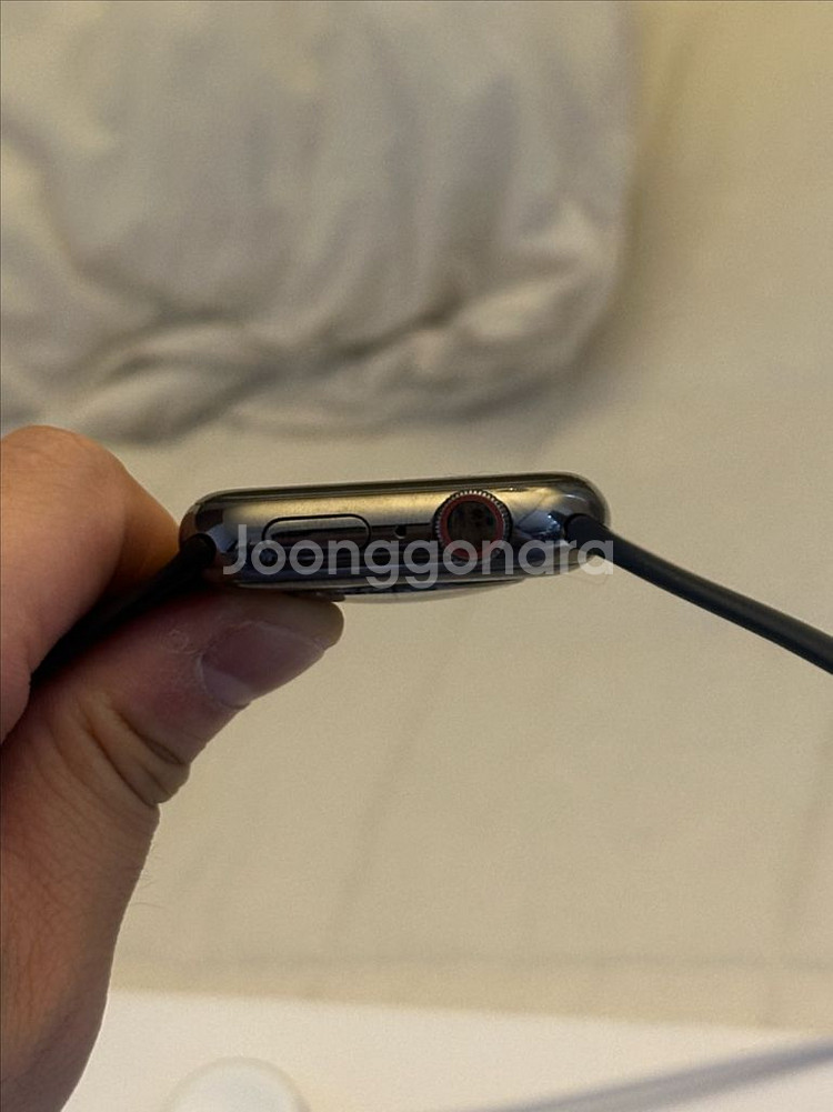 애플워치9 45mm 그라파이트 스테인리스--2