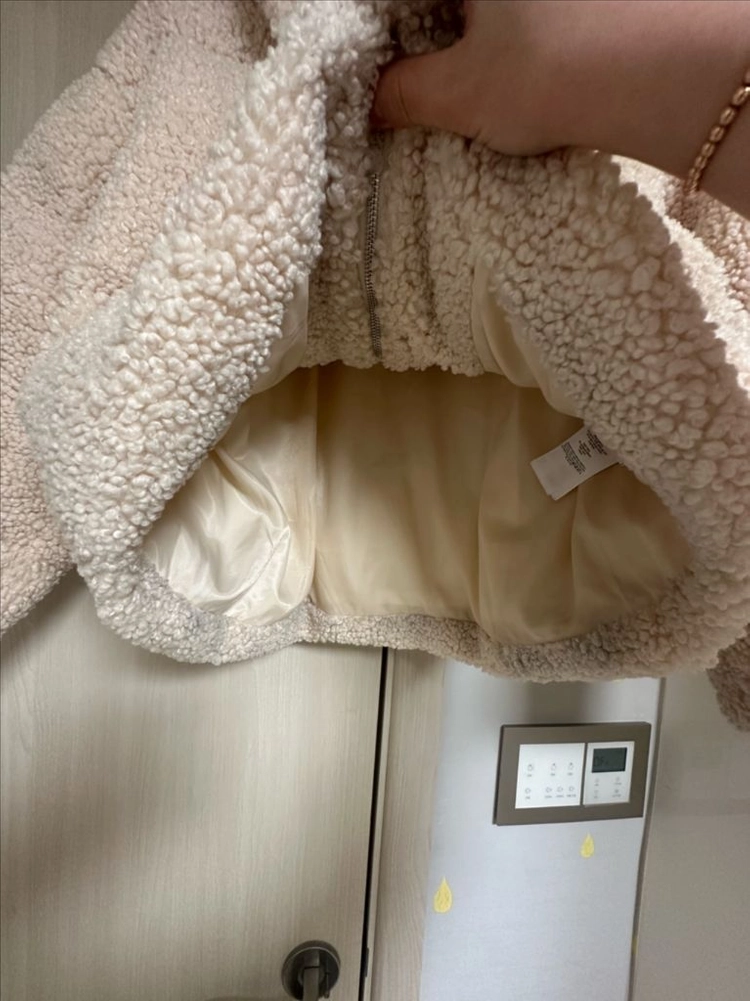 Maje 마쥬 테디베어 푸퍼 자켓 아이보리 43 이미지