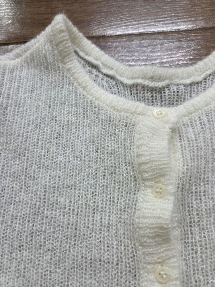 로우타이드 알파카 핸드 워머 니트 아이보리--2