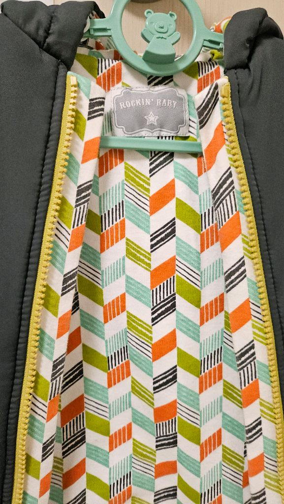 Rockin Baby 아기 패딩 우주복 3-6M--5