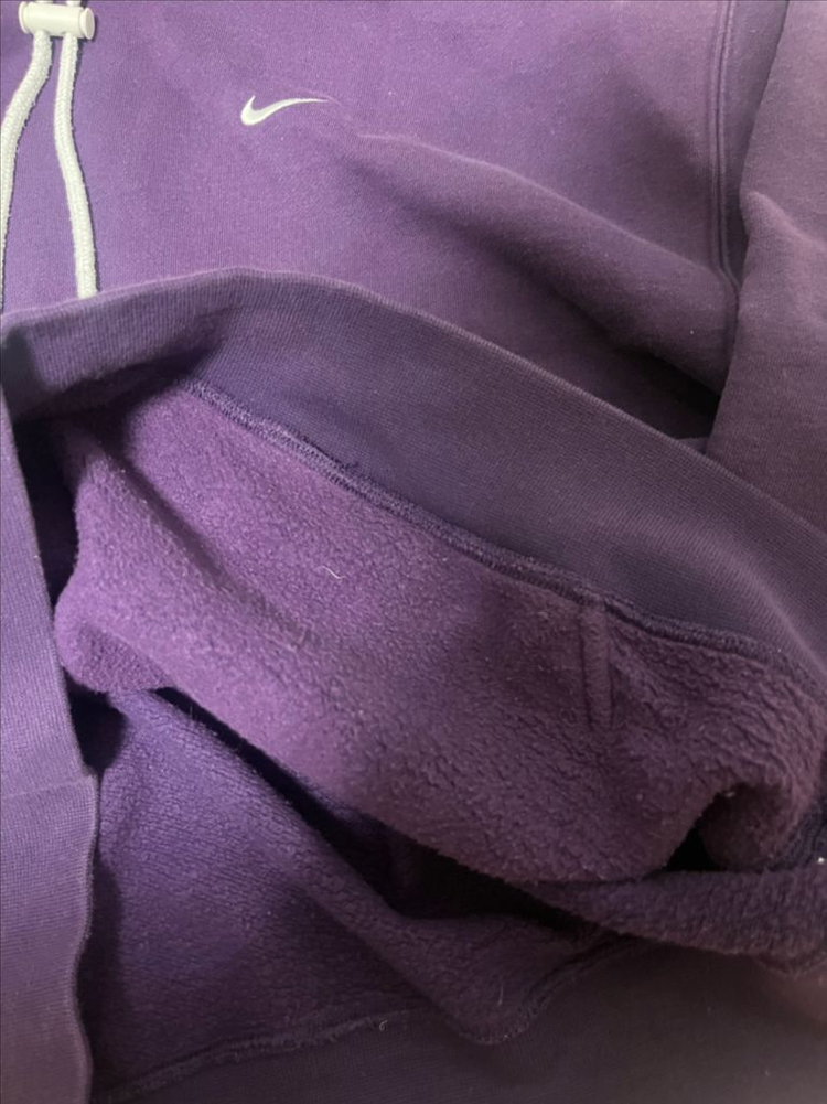나이키 솔로 스우시 후드티 퍼플 L--1