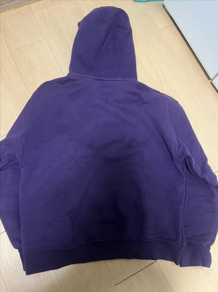 나이키 솔로 스우시 후드티 퍼플 L--2