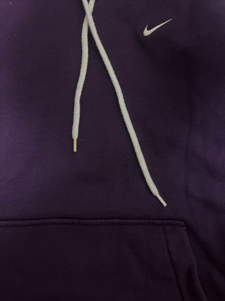 나이키 솔로 스우시 후드티 퍼플 L--3