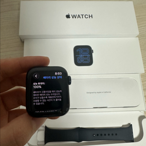 애플워치SE3 40mm 셀룰러 배터리 효율100%