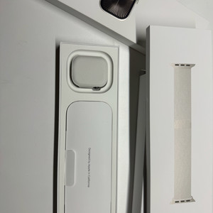 애플워치 10 내추럴 티타늄 셀룰러 42 밀레니즈 루프 및 각종 액세서리