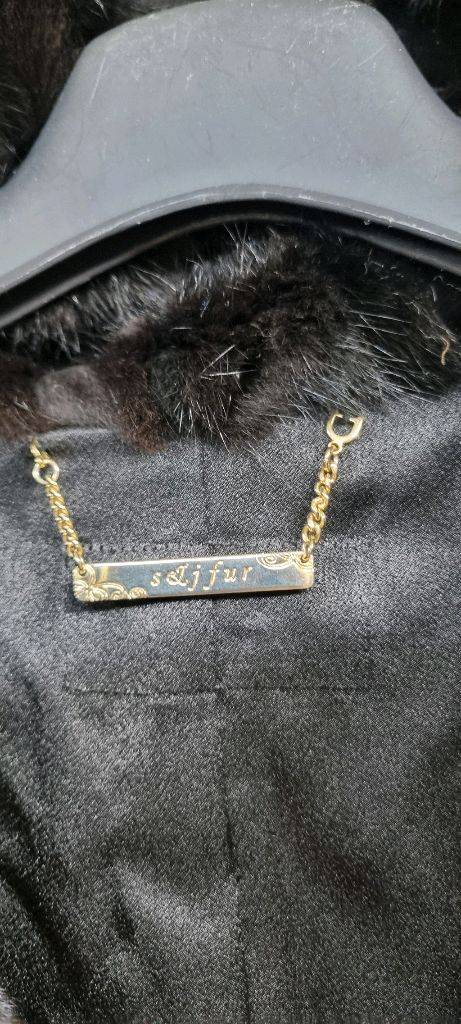 s&j fur 천연밍크 후드롱베스트55--1