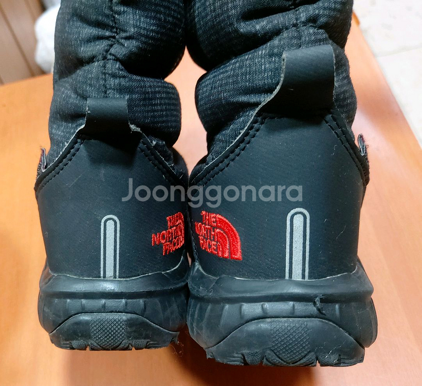 아동부츠 노스페이스키즈구스다운패딩부츠170mm--3