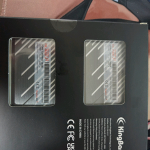 킹뱅크 ddr5 32gb 7200 cl34 미개봉 한성정품