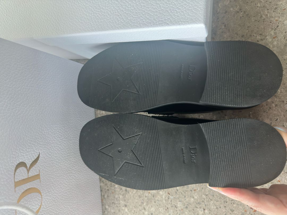 디올 보이로퍼 35.5 새상품급--1