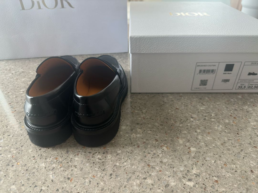 디올 보이로퍼 35.5 새상품급--3