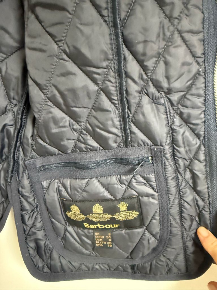 정품)바버 퀼팅 베스트 34--4