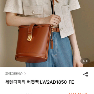 조이그라이슨 세렌디피티 버킷백 브라운