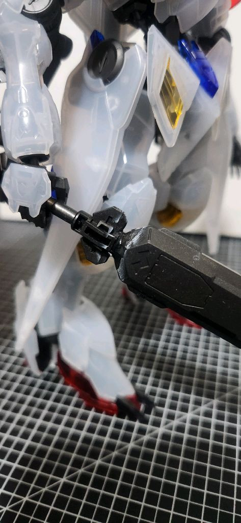 풀메카닉스 1/100 건담 발바토스 루프스 클리어 가조립--3