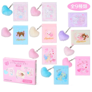 산리오헤이세이캐릭터후와후와하트거울풀세트슈가바니즈챠미키티 이미지