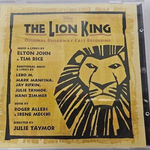 [초S급] Lion King 1997 Original Broadway Cast